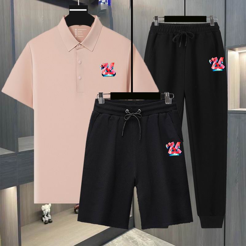 Wholesale High-quality LV Short Sleeve Replica Designer Tracksuits for sale