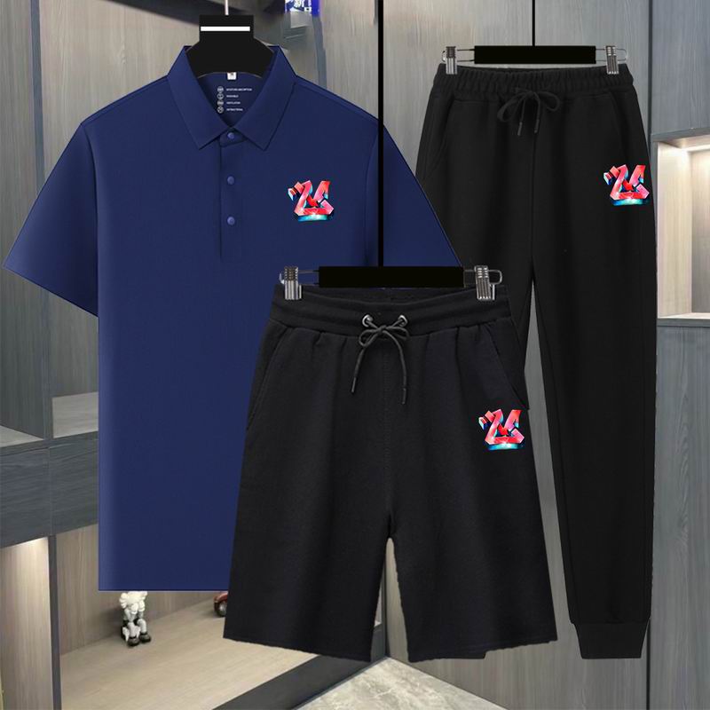 Wholesale High-quality LV Short Sleeve Replica Designer Tracksuits for sale