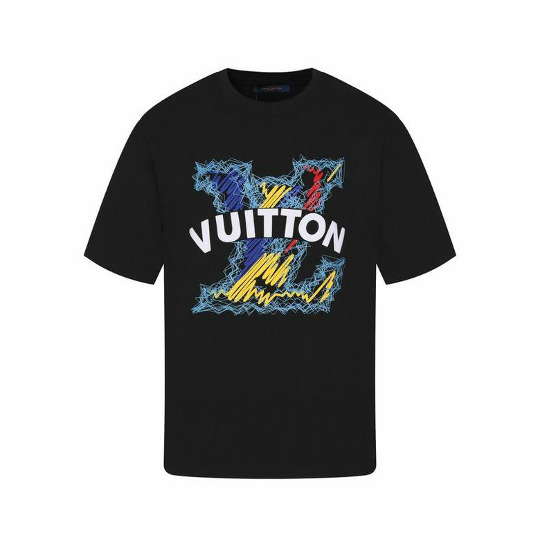 Wholesale Cheap Louis Vuitton Short Sleeve Replica T Shirts for Sale