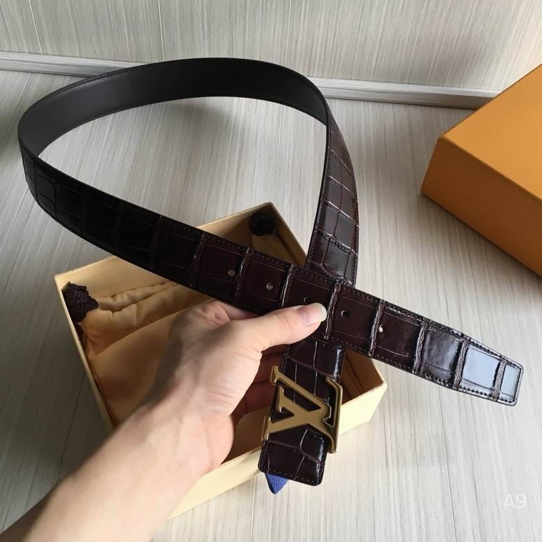 Wholesale Cheap Lv Leather Belts AAAA+ for sale