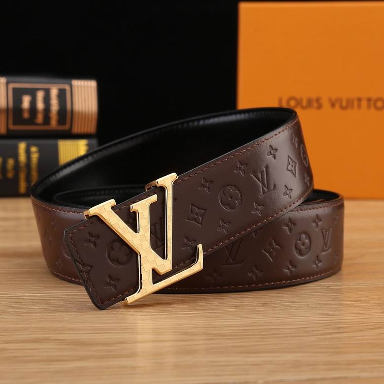 Wholesale Cheap Lv Leather Belts AAAA+ for sale
