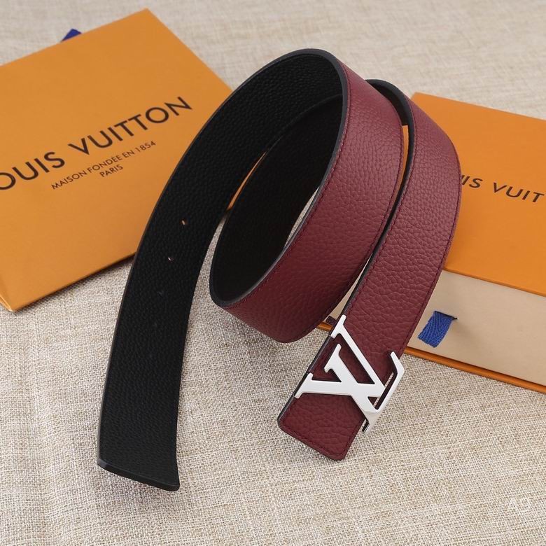Wholesale Cheap Lv Leather Belts AAAA+ for sale