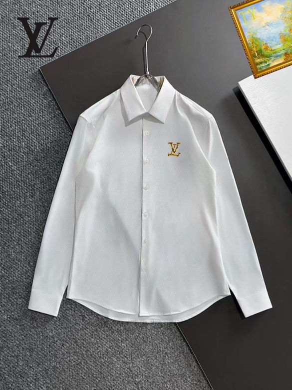Wholesale High-quality LV men's Designer Shirts for sale