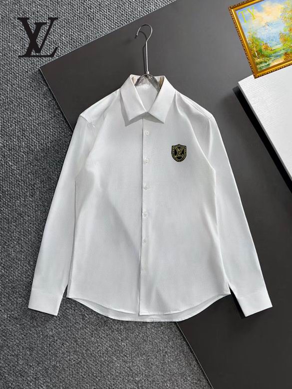 Wholesale High-quality LV men's Designer Shirts for sale