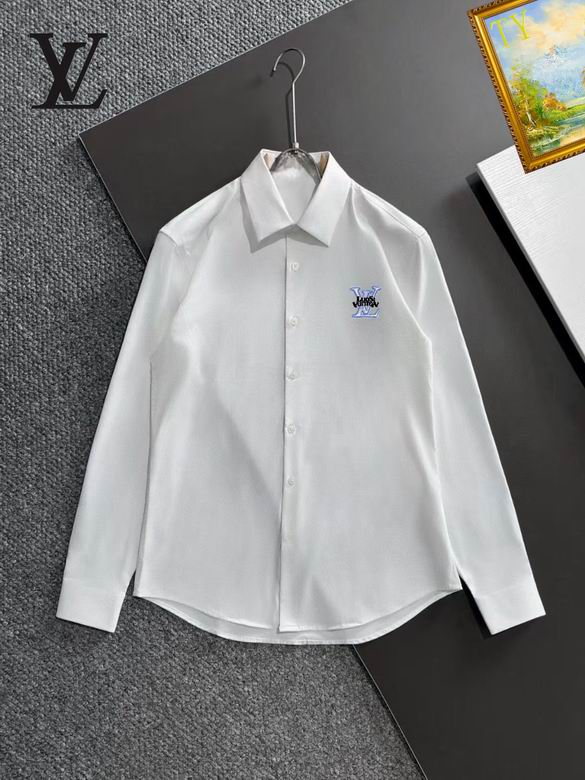 Wholesale High-quality LV men's Designer Shirts for sale