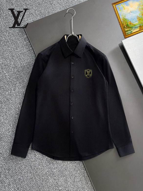 Wholesale High-quality LV men's Designer Shirts for sale