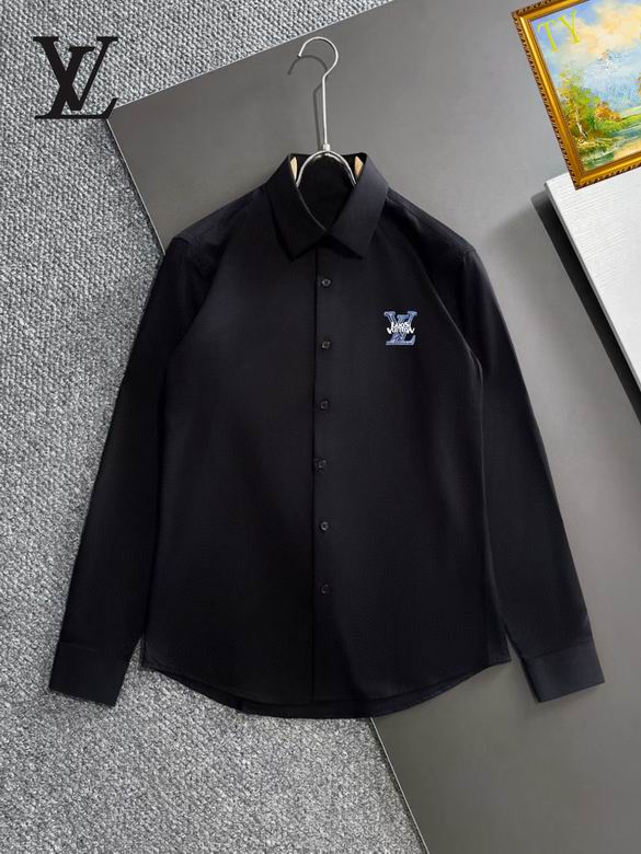 Wholesale High-quality LV men's Designer Shirts for sale