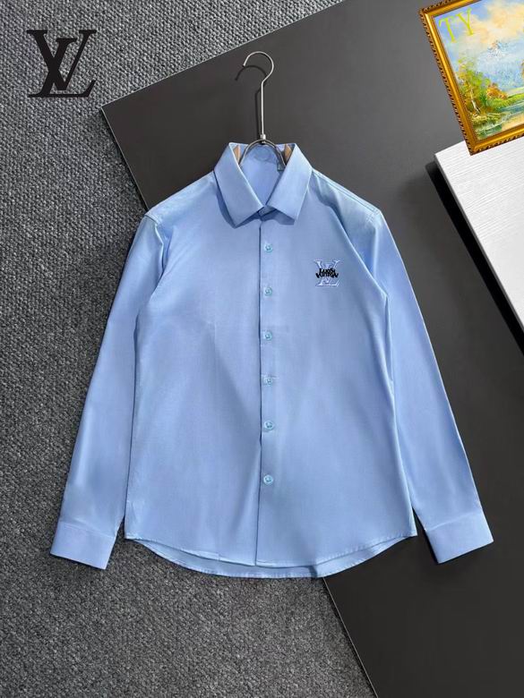 Wholesale High-quality LV men's Designer Shirts for sale