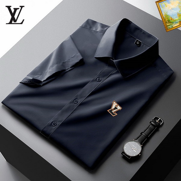 Wholesale High-quality LV men's Designer Shirts for sale