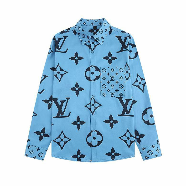 Wholesale Cheap Lv Replica Shirts for Sale