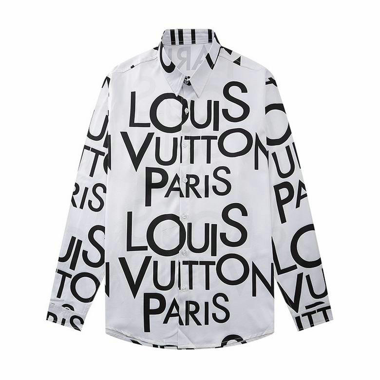 Wholesale Cheap Lv Replica Shirts for Sale