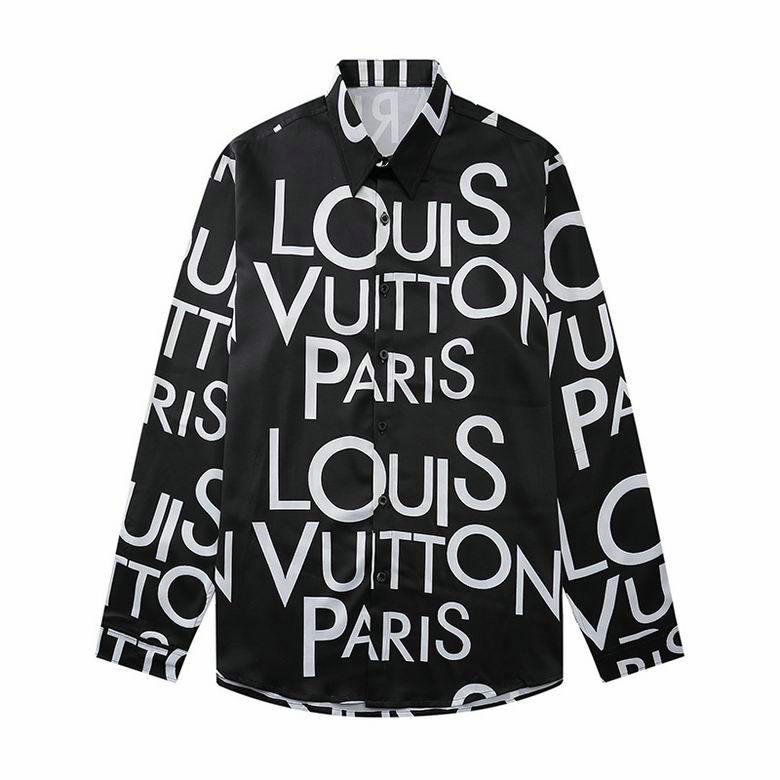Wholesale Cheap Lv Replica Shirts for Sale
