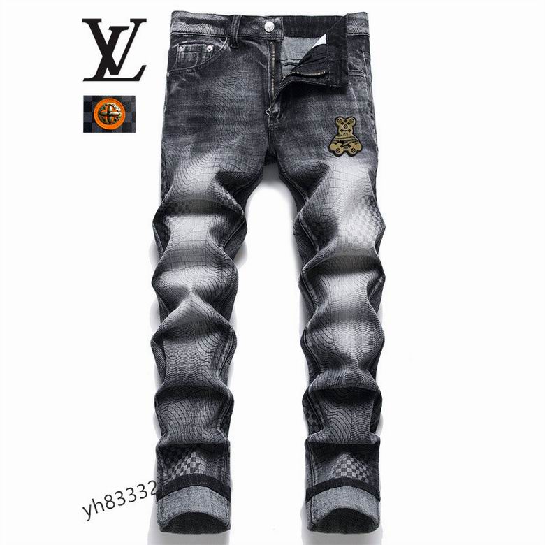 Wholesale Cheap Lv Designer Jeans for Sale