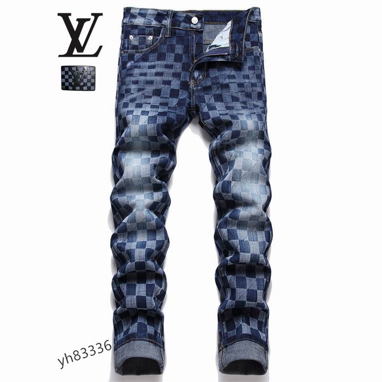Wholesale Cheap Lv Designer Jeans for Sale