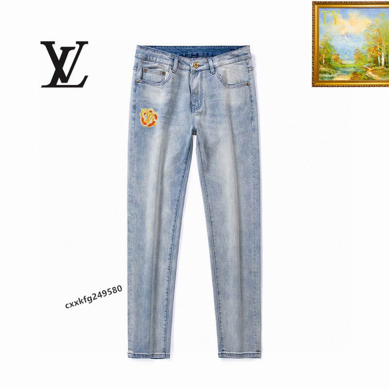 Wholesale Cheap Louis Vuitton Replica Designer Jeans for Sale