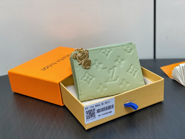Wholesale AAA Louis Vuitton x TM Monogram Empreinte Leather Lisa wallets for Sale
