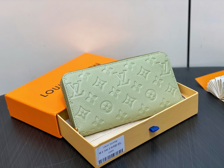 Wholesale AAA Louis Vuitton x TM Zippy Monogram Empreinte Leather wallets for Sale