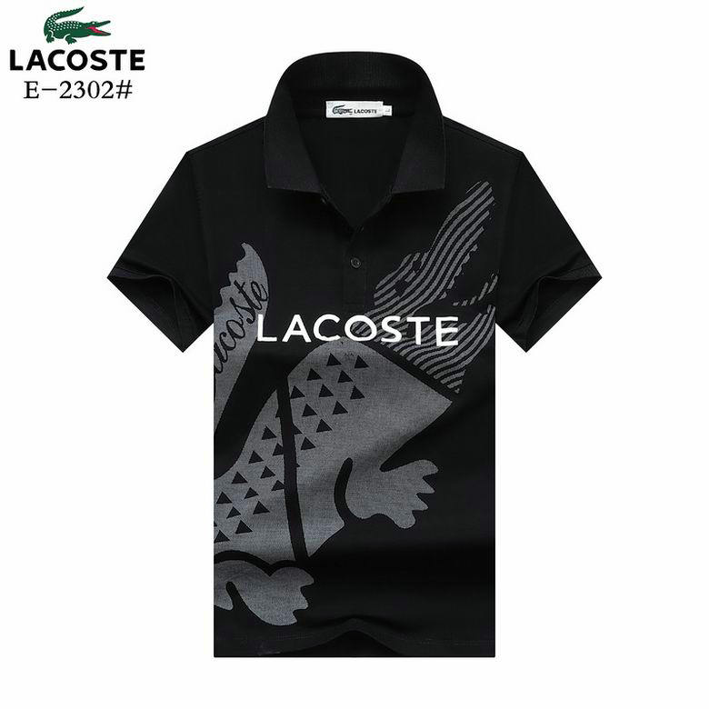 Wholesale Cheap Lacoste Shorts Sleeve Lapel T Shirts for Sale