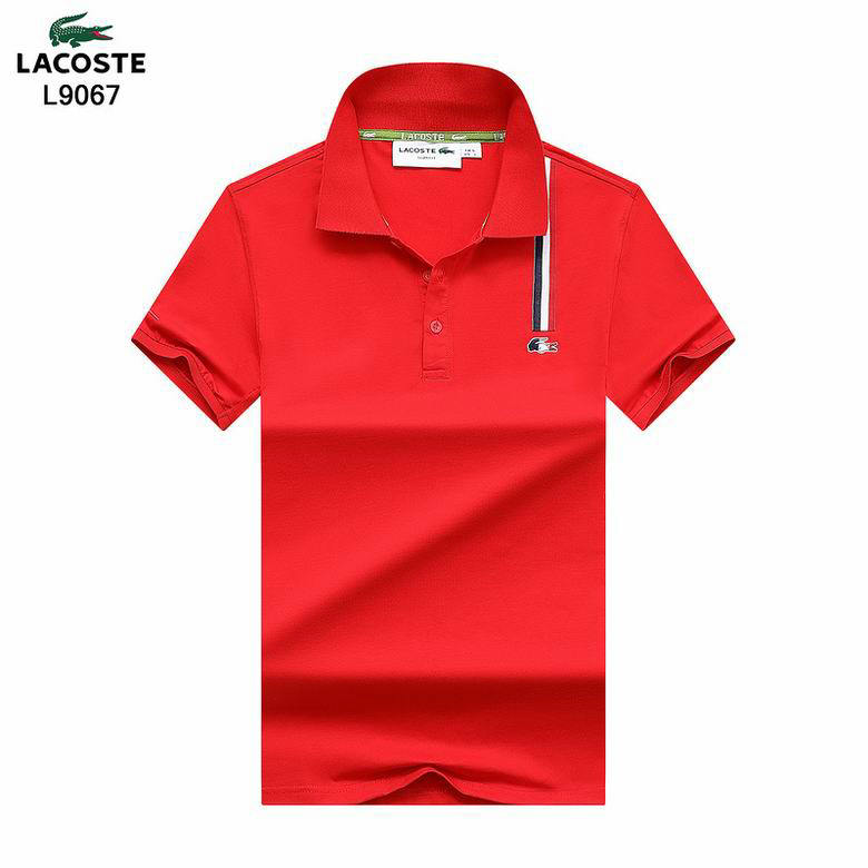 Wholesale Cheap Lacoste Shorts Sleeve Lapel T Shirts for Sale