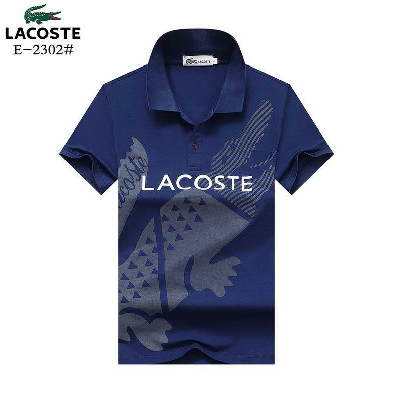 Wholesale Cheap Lacoste Shorts Sleeve Lapel T Shirts for Sale
