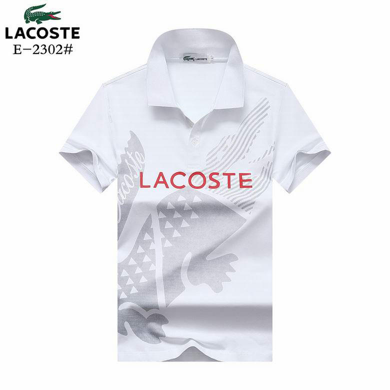Wholesale Cheap Lacoste Shorts Sleeve Lapel T Shirts for Sale