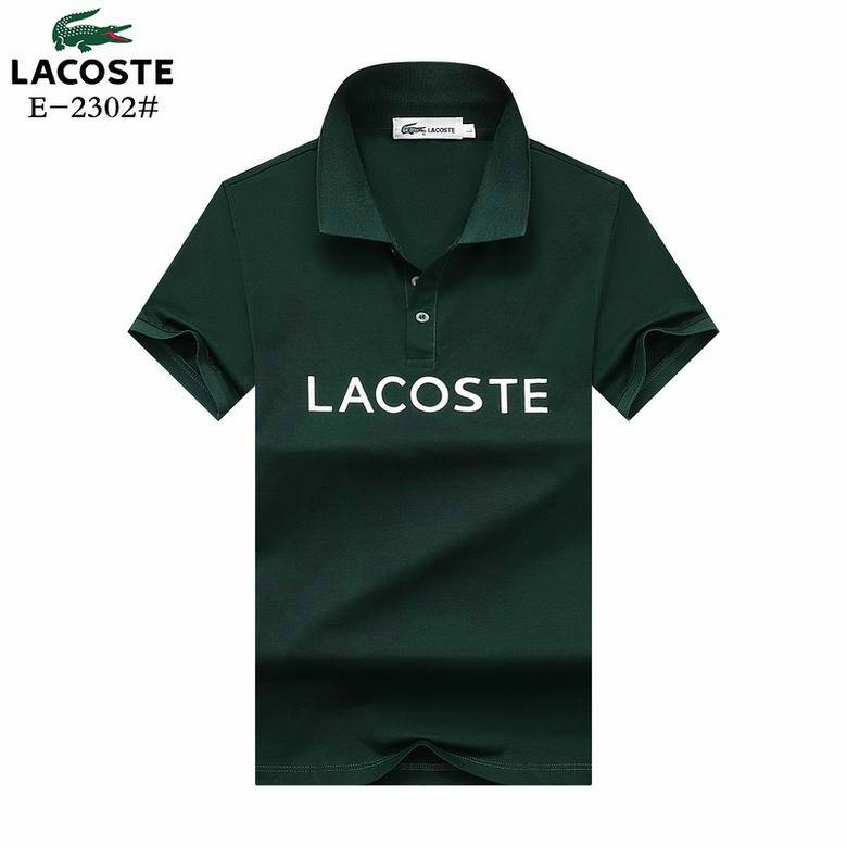 Wholesale Cheap Lacoste Shorts Sleeve Lapel T Shirts for Sale
