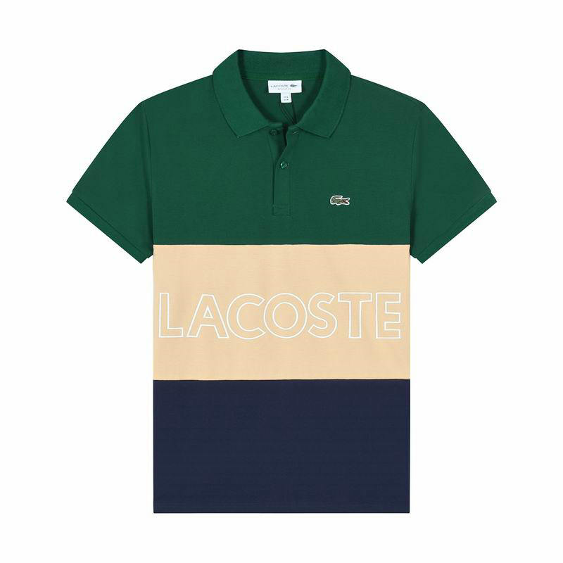 Wholesale Cheap Lacoste Short Sleeve Lapel T shirts for Sale