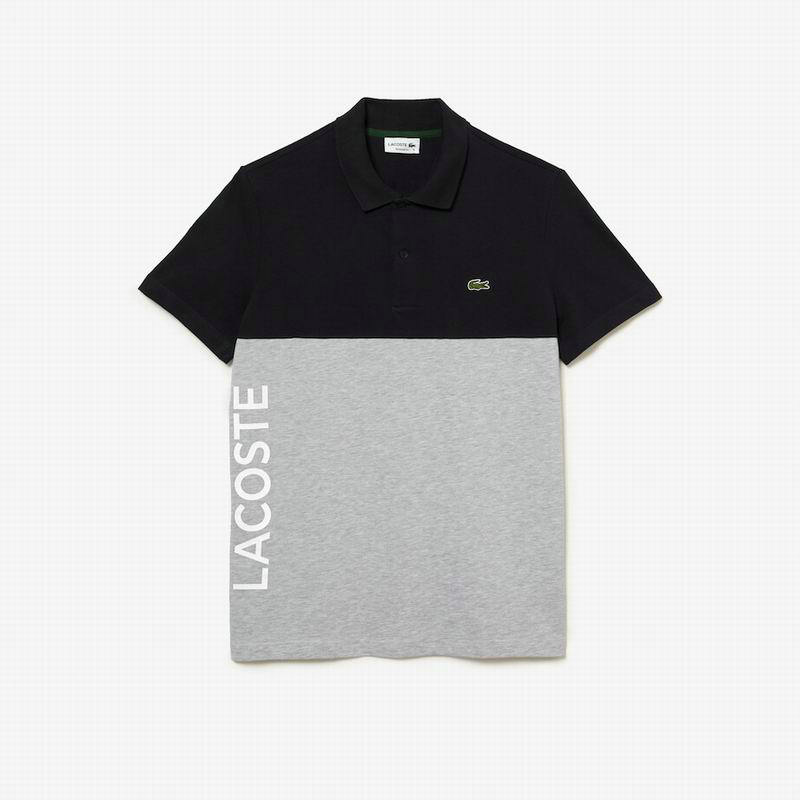Wholesale Cheap Lacoste Short Sleeve Lapel T shirts for Sale