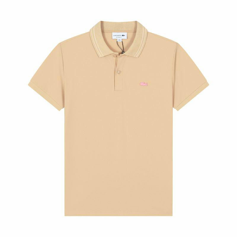 Wholesale Cheap Lacoste Short Sleeve Lapel T shirts for Sale