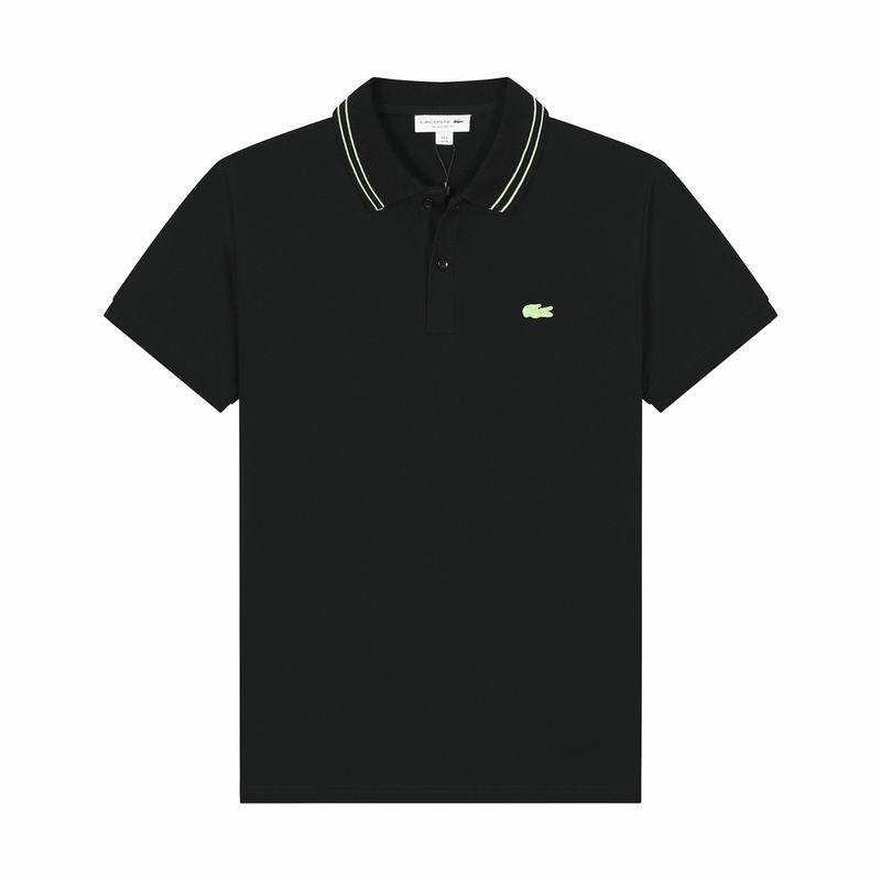 Wholesale Cheap Lacoste Short Sleeve Lapel T shirts for Sale