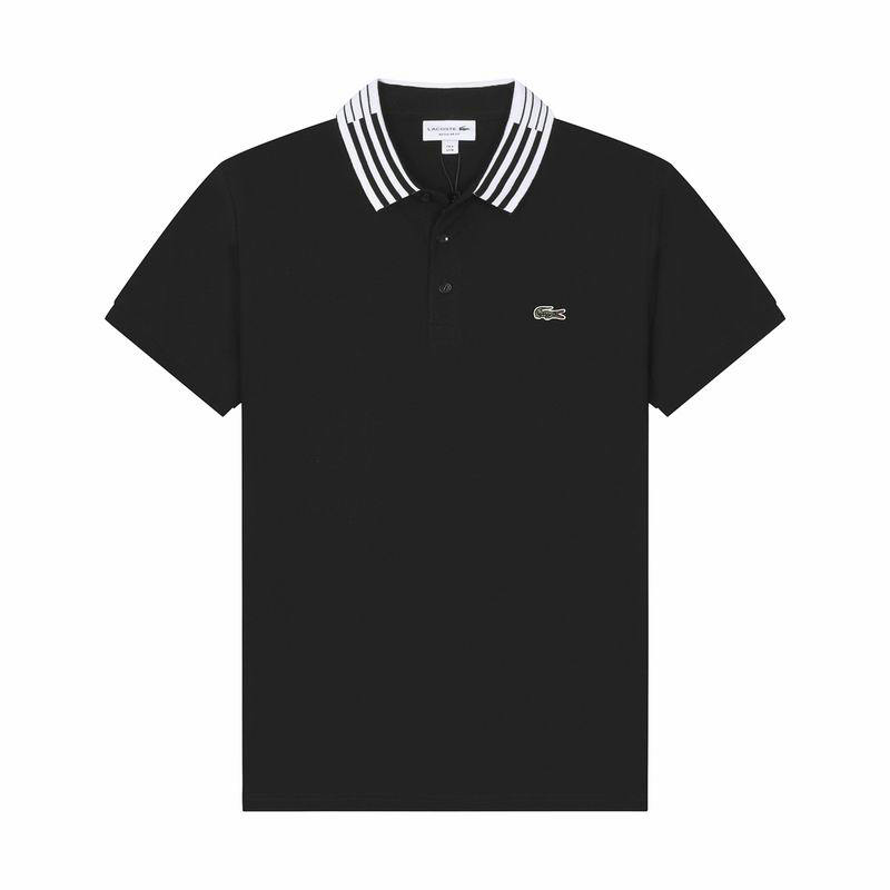 Wholesale Cheap Lacoste Short Sleeve Lapel T shirts for Sale