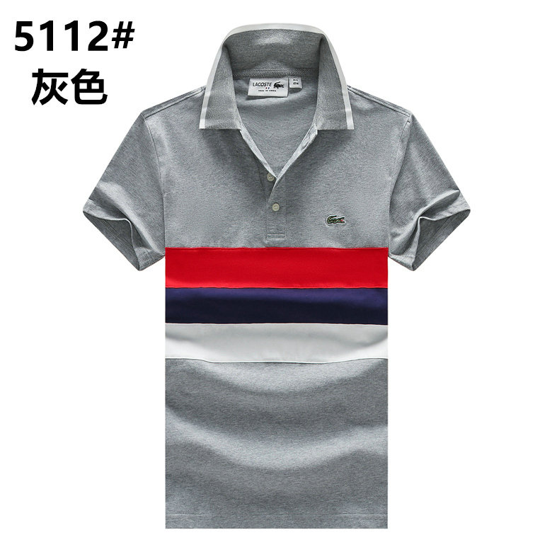 Wholesale Cheap Lacoste Shorts Sleeve Lapel T Shirts for Sale