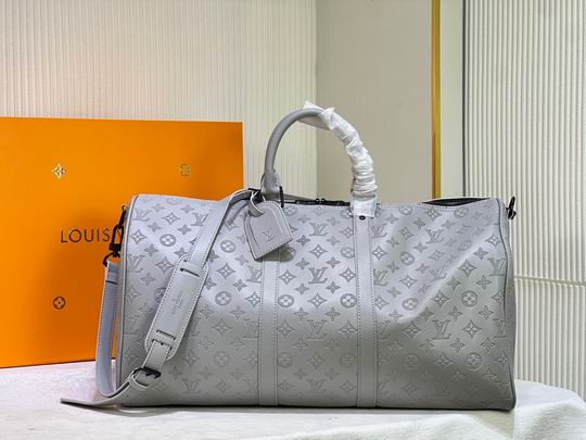 Wholesale Cheap Replica Loui Vuitton Leather Keepall Bandoulière 50 bags for Sale
