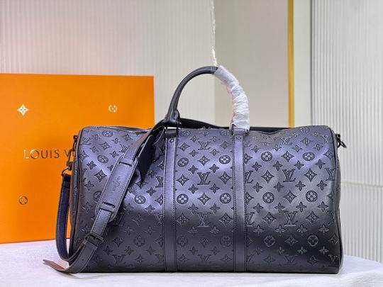 Wholesale Cheap Replica Loui Vuitton Leather Keepall Bandoulière 50 bags for Sale