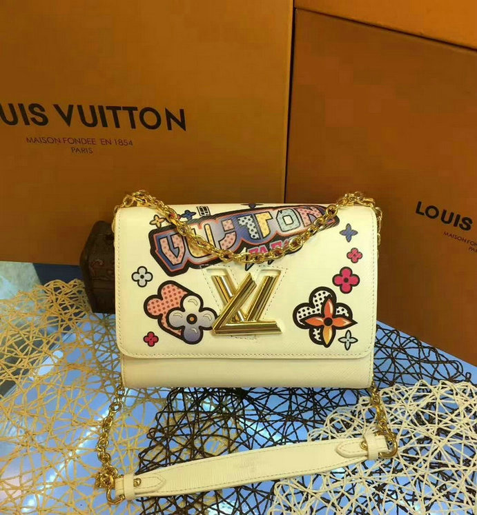 Wholesale AAA Fashion Louis Vuitton Twist Mm Epi Leather Handbags For Women