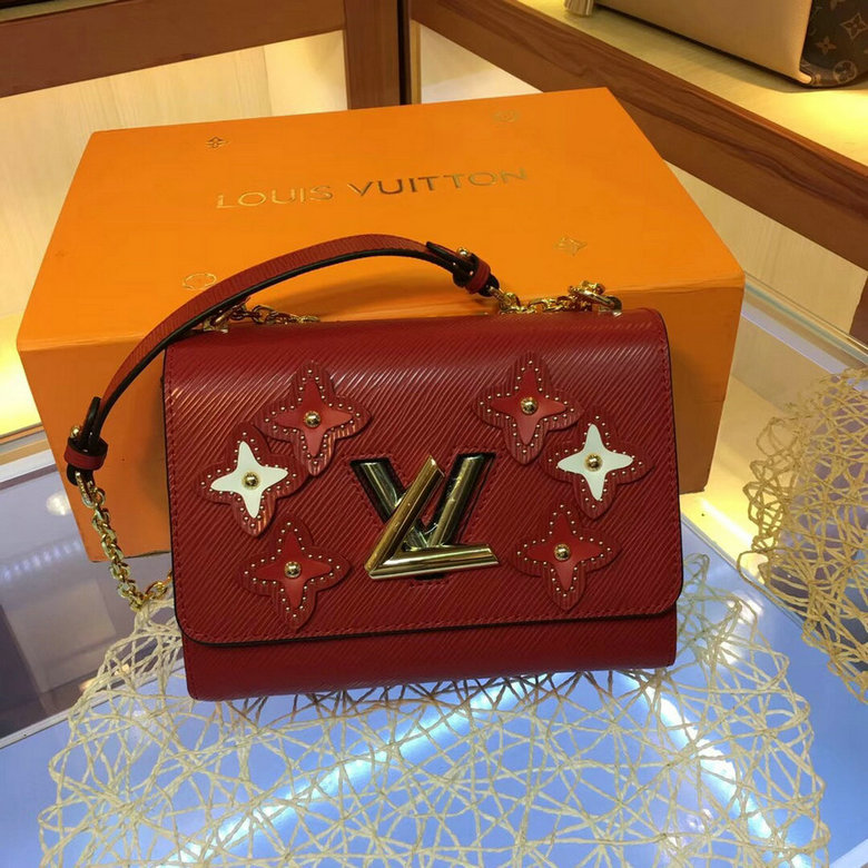 Wholesale High Quality Louis Vuitton Twist MM Epi Leather bags for sale