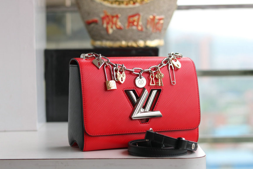 Wholesale High Quality Replica Louis Vuitton Twist Epi Love Lock Charms Bags for sale
