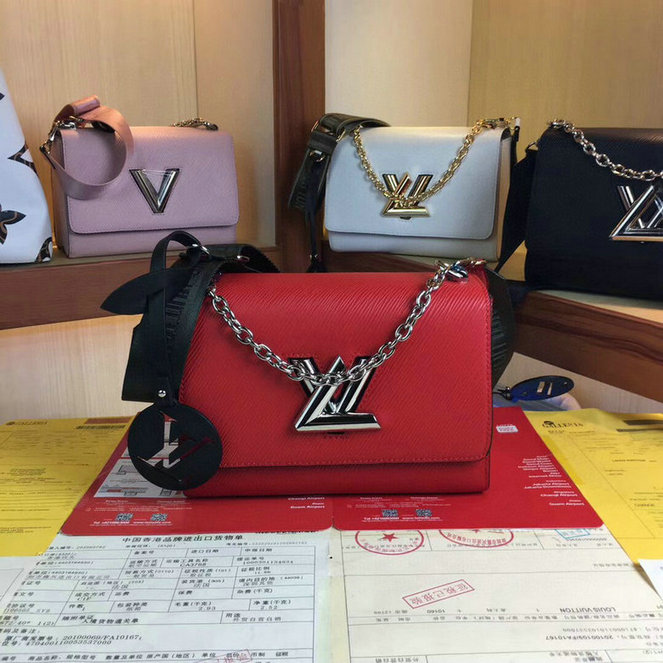 Wholesale Cheap Louis Vuitton Twist MM Epi Leather bags for sale