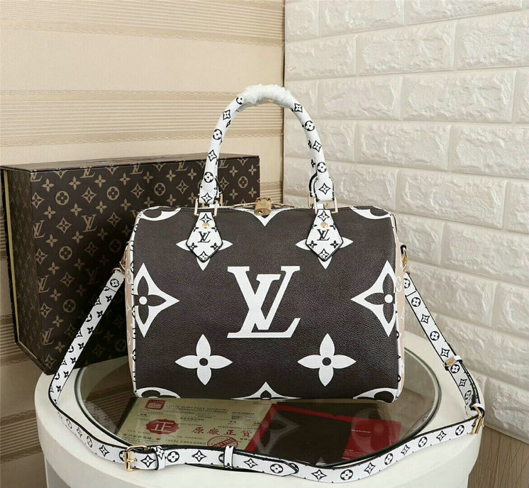 Wholesale Cheap Louis Vuitton Monogram Giant Speedy Bandouliere 30 bags for sale