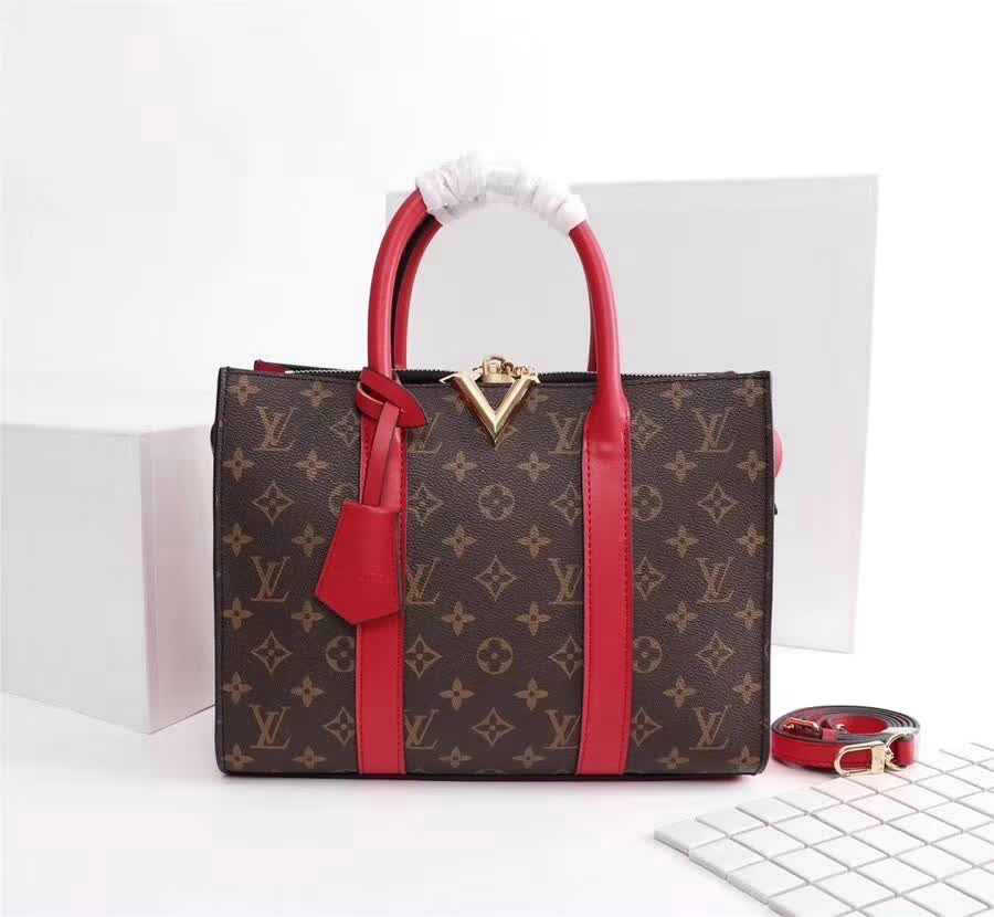 Wholesale Louis Vuitton Very Tote Very Leather Handbags for sale