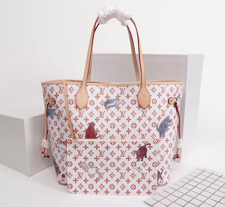AAA Louis Vuitton Monogram Neverfull handbags
