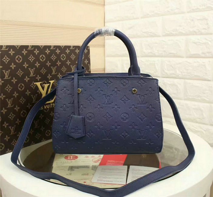 Louis Vuitton Montaigne Gm Monogram Handbags