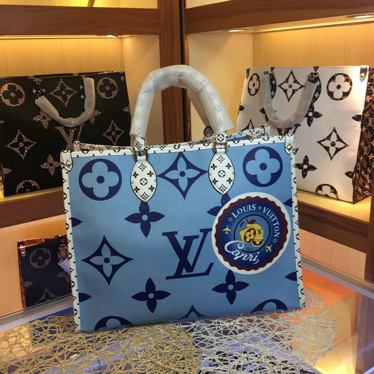 Wholesale Cheap Louis Vuitton Onthego Monogram Canvas Handbags for Sale