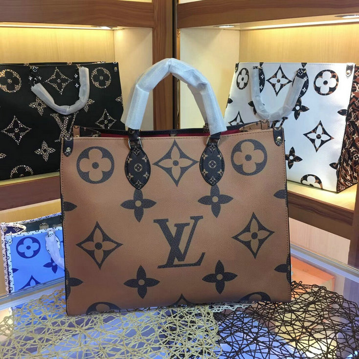 Wholesale Cheap Louis Vuitton Onthego Monogram Canvas Handbags for Sale