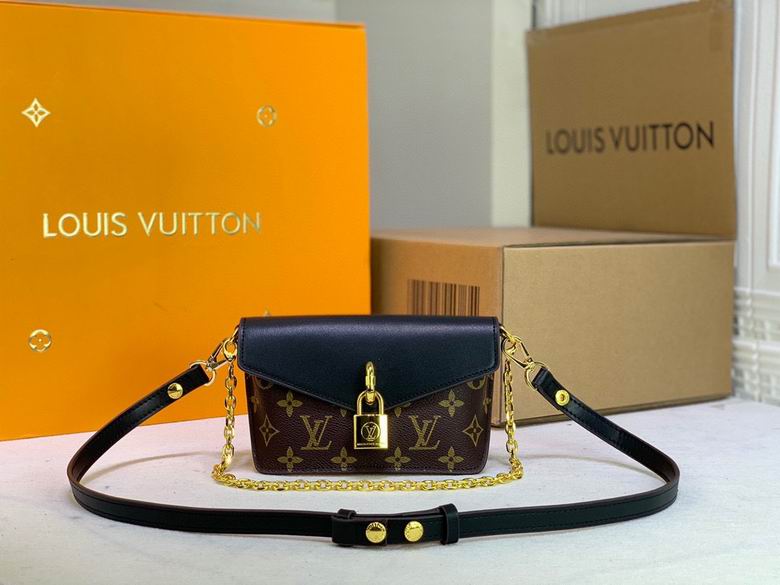 Wholesale Cheap Louis Vuitton Monogram Canvas Padlock on Strap Bags for Sale