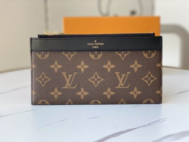 Wholesale Cheap Lv Aaa Designer Slim Purse Wallets for Sale