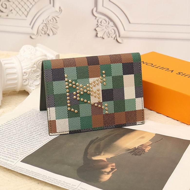 Wholesale Cheap AAA Louis Vuitton Pocket Organizer Damier 83161 Wallets for Sale