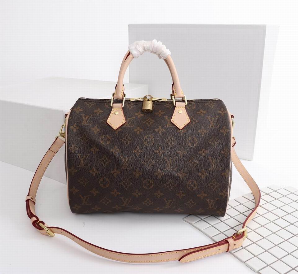 Wholesale Cheap Louis Vuitton Speedy 30 Monogram Tote Shoulder Bags for Sale