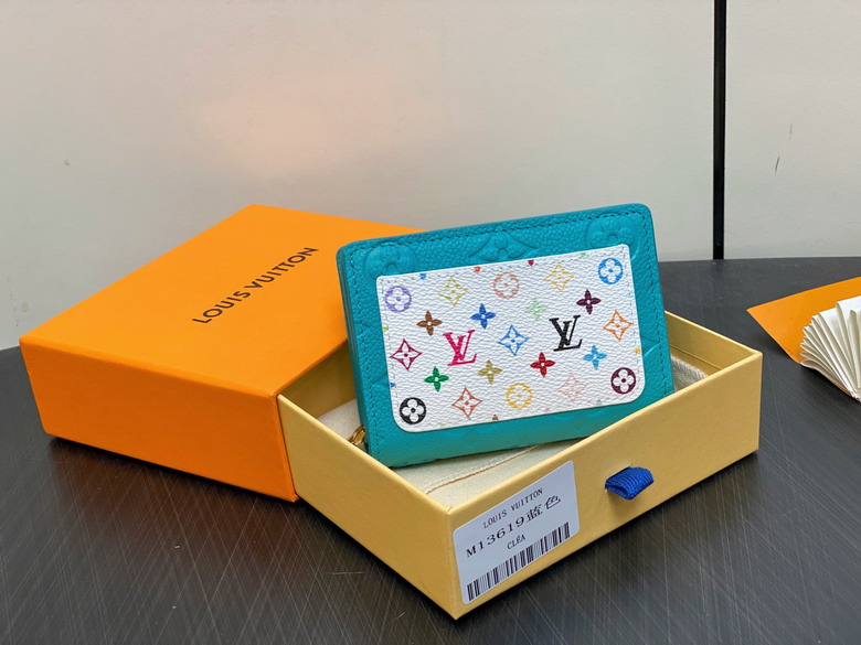 Wholesale AAA Louis Vuitton x Takashi Portefeuille Claire Mini Wallet for Sale