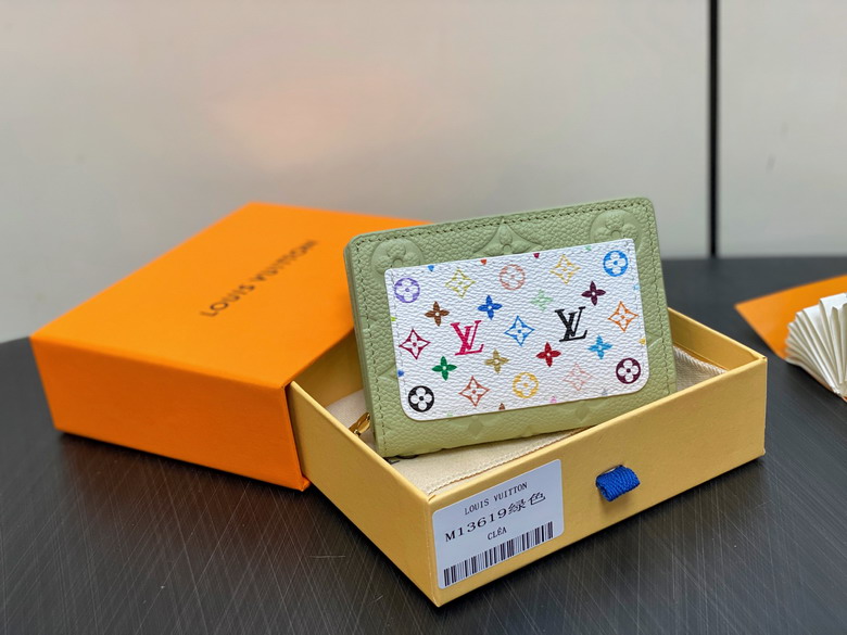 Wholesale AAA Louis Vuitton x Takashi Portefeuille Claire Mini Wallet for Sale
